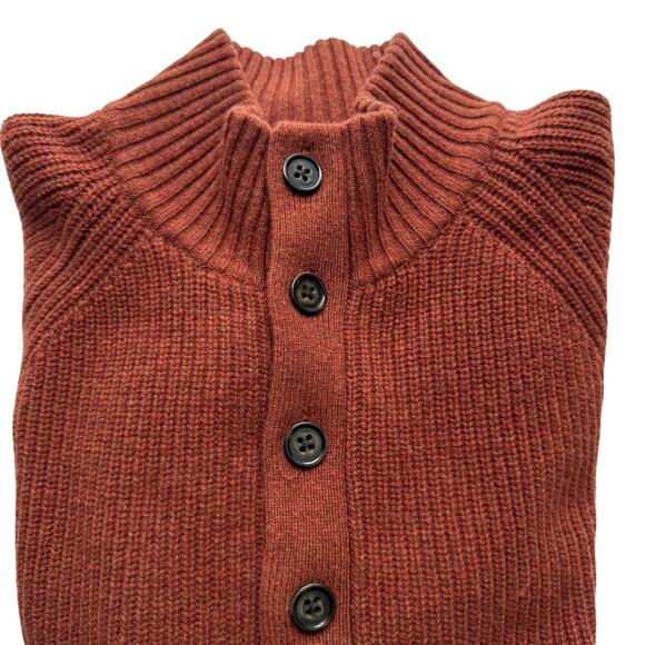 J. Crew 100% Shetland Wool Sweater Men’s Size Large - Picture 5 of 7